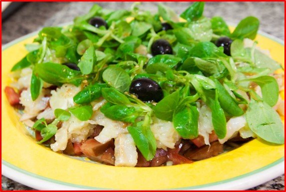 Esquixada de bacalao