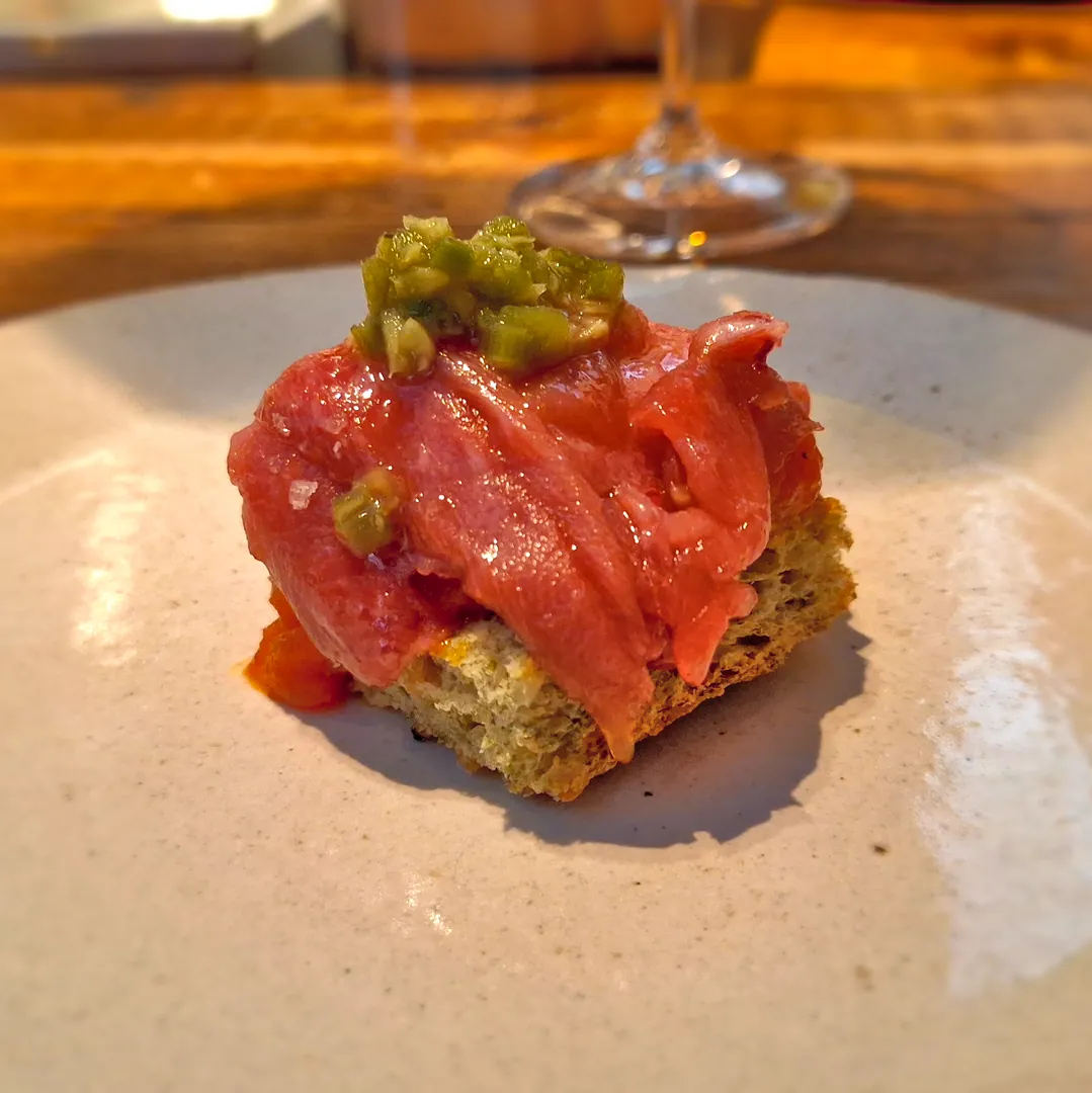 Open, estupendo nivel gastronomico