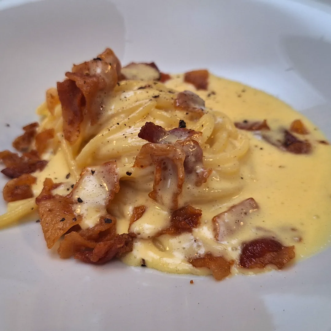 Alba, carbonara espectacular