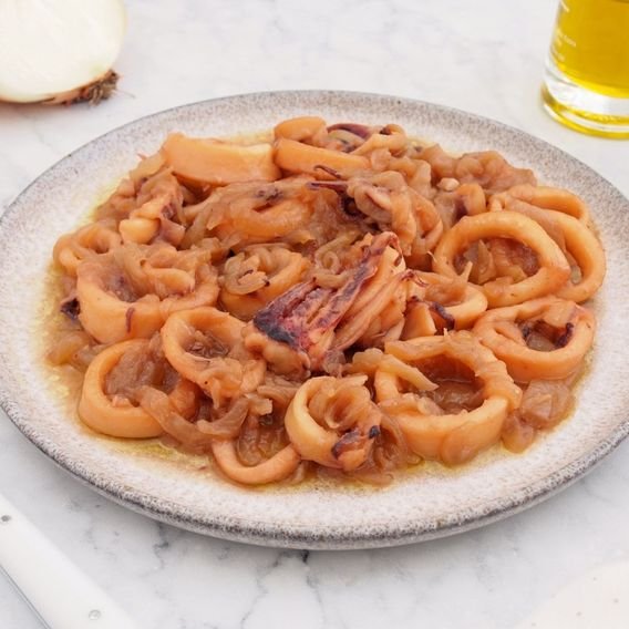 calamares encebollados calamares encebollados