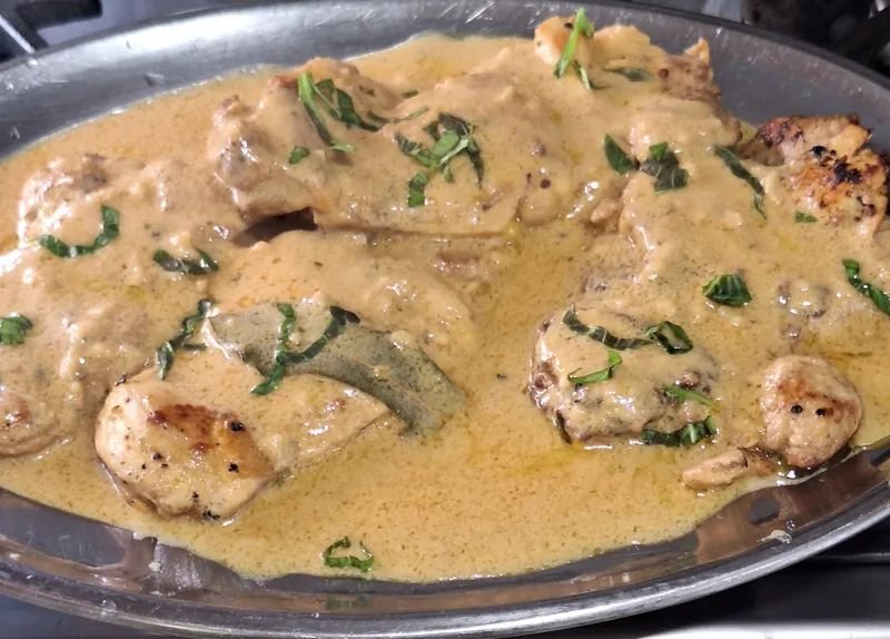 filetes de pollo con limón y ajo