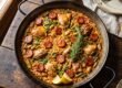 chorizo en el arroz